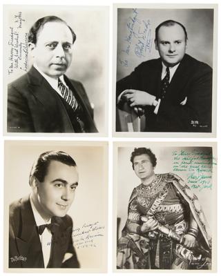 Lot #587 Male Opera Singers (11) Signed Photographs - Image 2