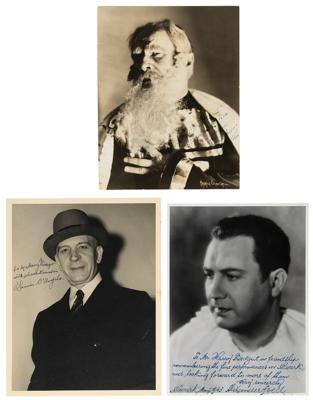 Lot #587 Male Opera Singers (11) Signed Photographs - Image 3