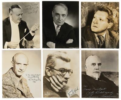 Lot #572 Conductors and Composers (10) Signed Photographs - Image 1