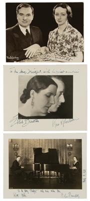 Lot #569 Classical Pianists (13) Signed Photographs - Image 1