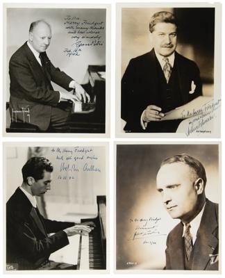 Lot #570 Classical Pianists (9) Signed Photographs