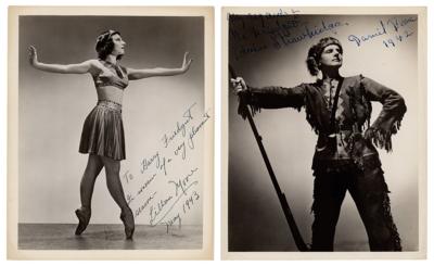 Lot #733 Dancers: Lillian Moore and Edwin Strawbridge (2) Signed Photographs - Image 1