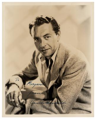 Lot #771 Paul Henreid Signed Photograph - Image 1