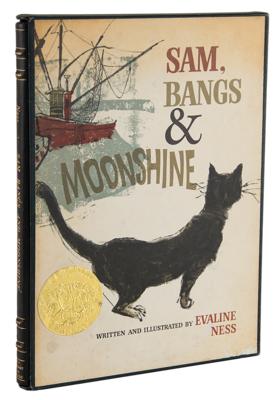 Lot #390 Evaline Ness 1967 Caldecott Medal for Sam, Bangs & Moonshine - Image 7