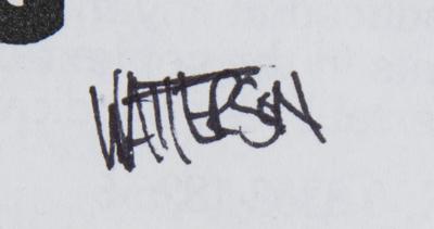 Lot #357 Bill Watterson Signed Book - Image 2