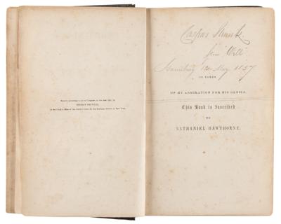 Lot #388 Herman Melville: First Edition of Moby-Dick - Image 4