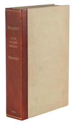 Lot #400 Henry David Thoreau: Walden; or, Life in the Woods (First Edition) - Image 5