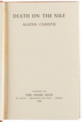 Lot #366 Agatha Christie: Death on the Nile (First Edition) - Image 2