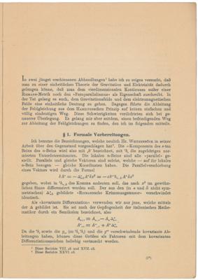 Lot #152 Albert Einstein 'On the Unified Field Theory' Booklet - Image 3
