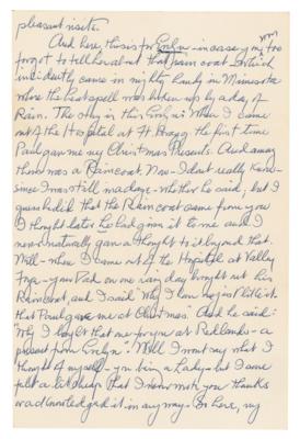 Lot #954 Edward Van Sloan Autograph Letter Signed - Image 2