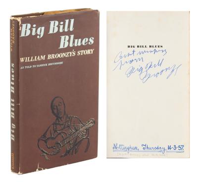 Lot #682 Big Bill Broonzy Signed Book