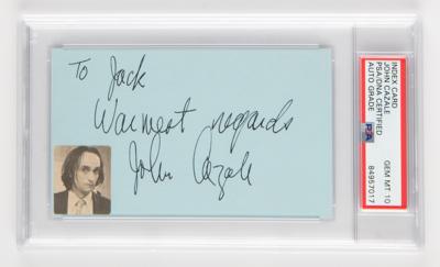 Lot #815 The Godfather: John Cazale Signature - PSA GEM MT 10 - Image 1