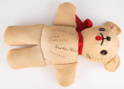 Lot #829 Actors and Actresses Signed Teddy Bear - Image 2