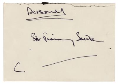 Lot #228 King Charles III Autograph Letter Signed to Jimmy Savile - Image 3