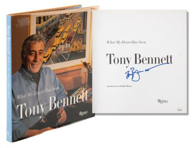 Lot #680 Tony Bennett Signed Book - Image 1