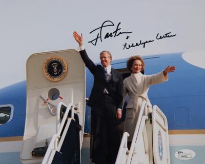 Lot #87 Presidents: George Bush, Jimmy Carter, and Richard Nixon (3) Signed Items - Image 3