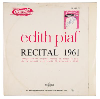 Lot #689 Edith Piaf Signature - Image 1