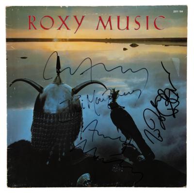 Lot #757 Roxy Music Signed Album