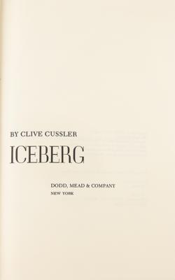 Lot #551 Clive Cussler: Iceberg (First Edition) - Image 2