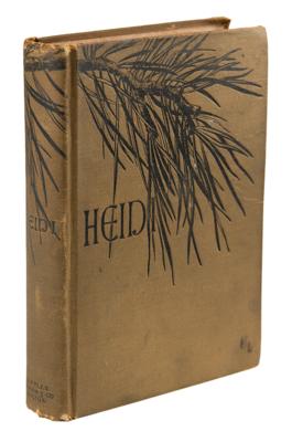 Lot #573 Johanna Spyri: Heidi (First American Edition) - Image 1