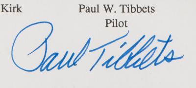 Lot #329 Enola Gay: Paul Tibbets Signed Book - Image 2
