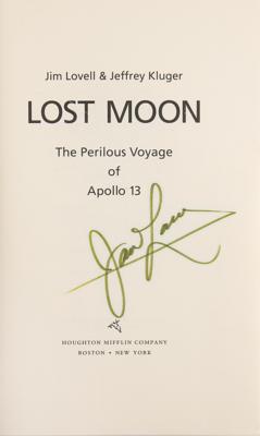 Lot #441 Alan Shepard and James Lovell (2) Signed Books - Image 3