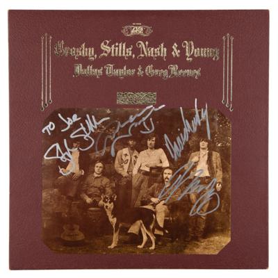 Lot #711 Crosby, Stills, Nash & Young Signed Album