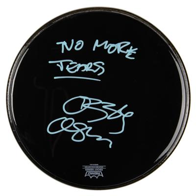 Lot #745 Ozzy Osbourne Signed Drum Head - Image 1