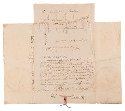 Lot #346 William Moultrie Document Signed - Image 1