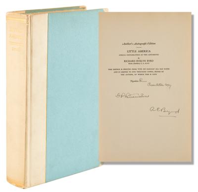 Lot #182 Richard E. Byrd Signed Book