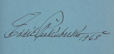 Lot #354 Eddie Rickenbacker Signed Book - Image 2