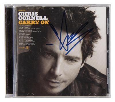 Lot #709 Chris Cornell Signed CD