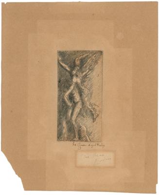 Lot #491 Auguste Rodin Signature - Image 2