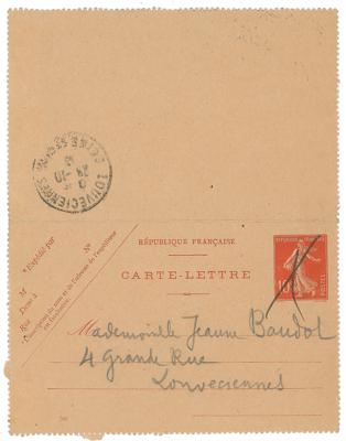 Lot #475 Maurice Denis Autograph Letter Signed - Image 2