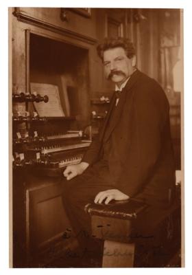 Lot #283 Albert Schweitzer Signed Photograph - Image 1