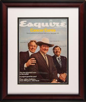 Lot #958 John Wayne Signed Magazine Cover - Image 2