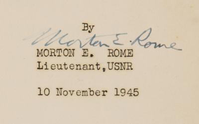 Lot #349 Nuremberg Trials (3) Legal Briefs Presented to a Staff Member of Chief United States Prosecutor Robert H. Jackson - Image 6