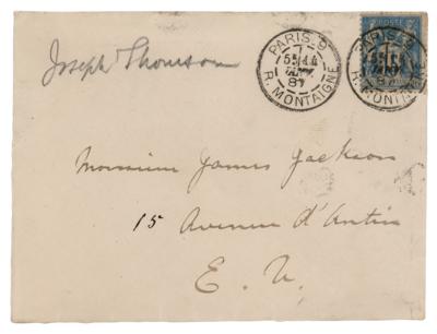 Lot #297 Joseph Thomson Autograph Letter Signed - Image 2