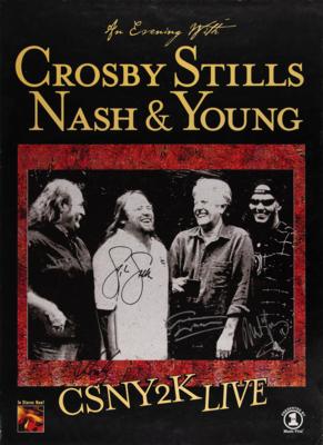 Lot #710 Crosby, Stills, Nash & Young Signed