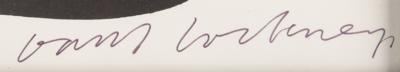 Lot #483 David Hockney Signed Lithograph - Image 2