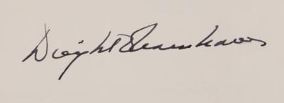Lot #30 Dwight D. Eisenhower Signed Books (From Herbert Hoover's Collection) - Image 5