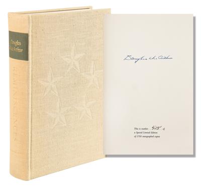 Lot #341 Douglas MacArthur Signed Book (From