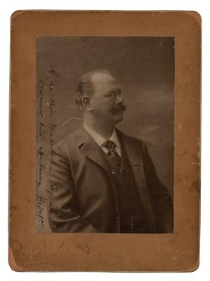 Lot #626 Henri Duparc Signed Photograph - Image 1