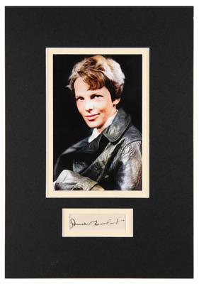 Lot #366 Amelia Earhart Signature