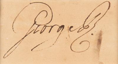 Lot #232 King George III Signature - Image 2