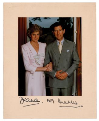 Lot #132 Princess Diana and King Charles III