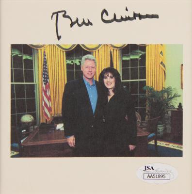 Lot #44 Bill Clinton Signature