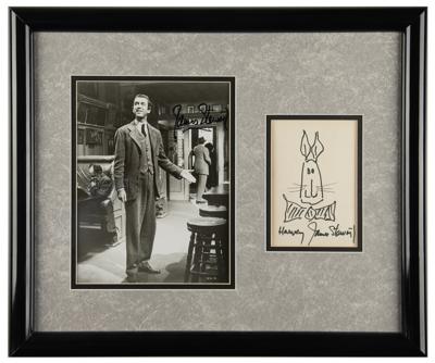 Lot #944 James Stewart (2) Items - Signed