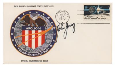 Lot #455 John Young Signed Insurance Cover - From