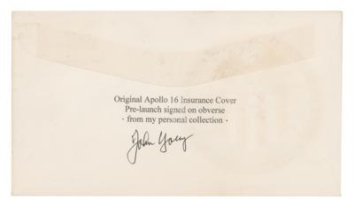 Lot #455 John Young Signed Insurance Cover - From His Personal Collection - Image 2